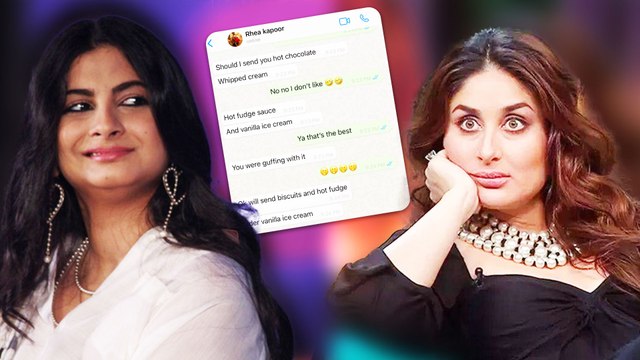 Kareena Kapoor's WhatsApp Chat With Rhea Kapoor Is Too Relatable