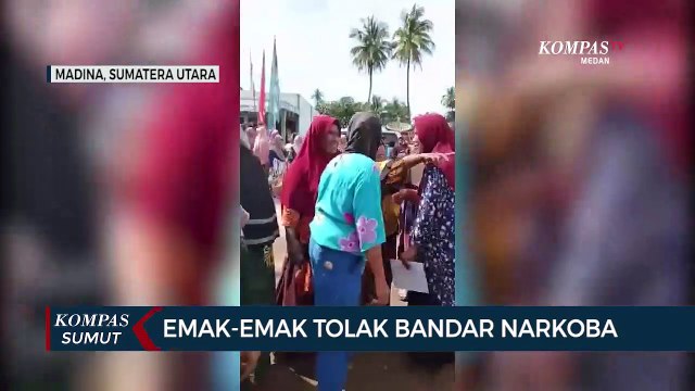Emak-emak di Mandailing Natal Protes karena Narkoba Marak di Desanya