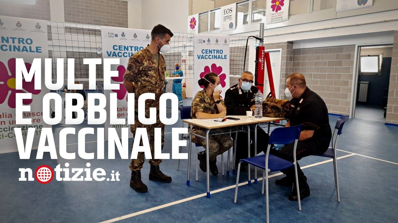 Obbligo vaccinale per over 50, multe di 100 euro una tantum dal primo febbraio: le regole