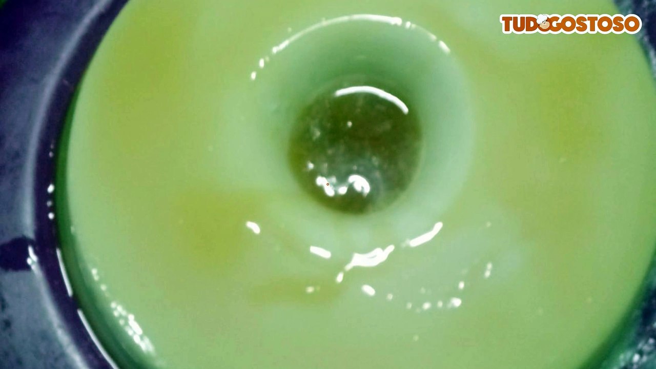 Pudim de leite condensado gelado