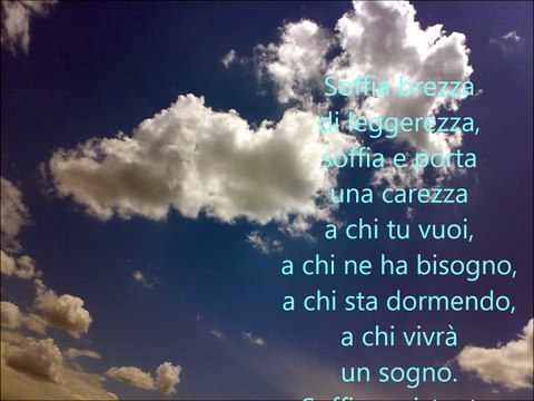 Soffia brezza - Musica di Renato Tagliabue - Testo di Monica Bisi