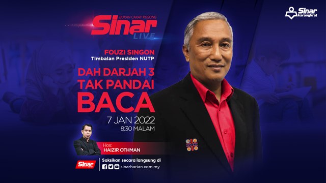 [LIVE] Dah darjah 3 tak pandai baca