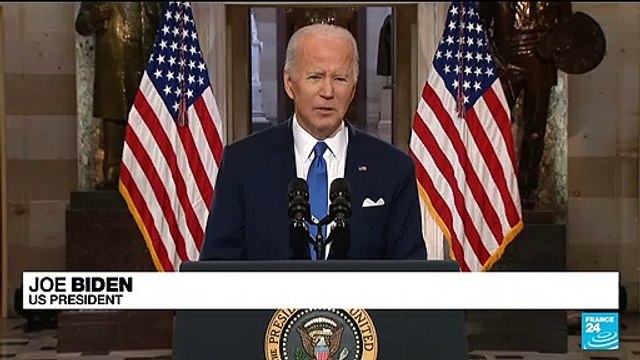 As Biden goads Trump, top Republicans silent on Capitol riot