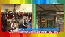 Dos arrestados por agresiones físicas y verbales en fiesta intervenida en Cochabamba