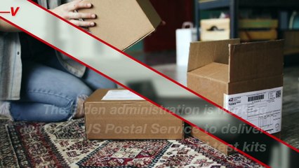 Biden Administration Working With USPS To Deliver 500 Million COVID-19 Rapid Tests