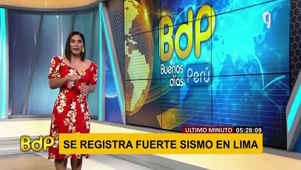 Sismo en Lima: fuerte movimiento telúrico de 5.6 se registró esta mañana