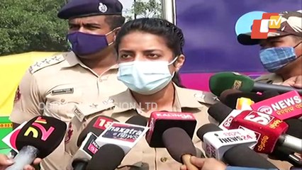 Twin City Traffic DCP S Susree Reviews Traffic Situation In Bhubaneswar