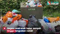 Anak-anak Bakar Sampah, Kebakaran Hanguskan Rumah di Cicurug Sukabumi