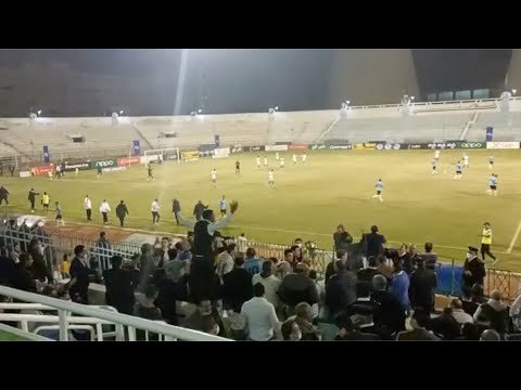 فرحة جماهير المحلة بهدف تعادل غزل المحلة أمام الزمالك