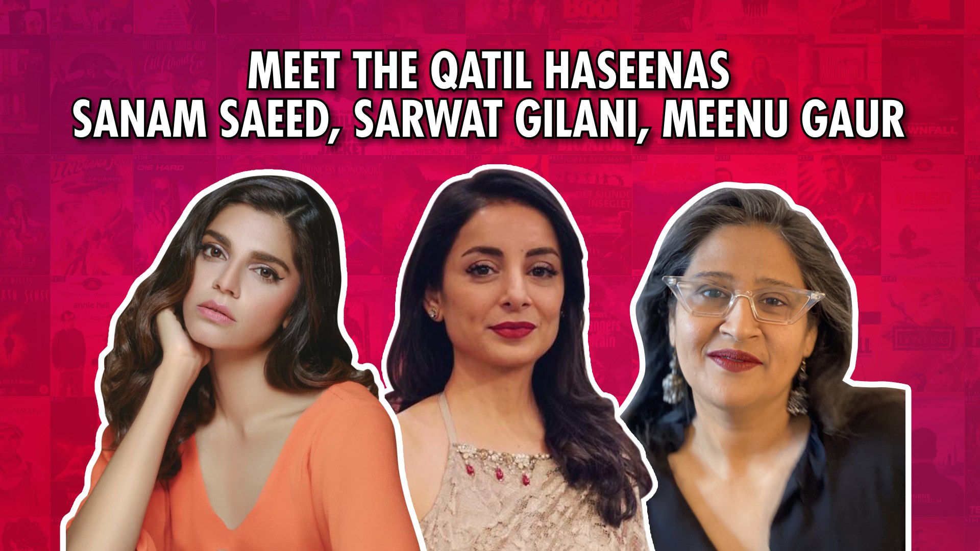 Sanam Saeed, Sarwat Gilani & Meenu Gaur Celebrate the Unapologetic Side Of  Women l Qatil Haseenaon Ke Naam l Zee 5