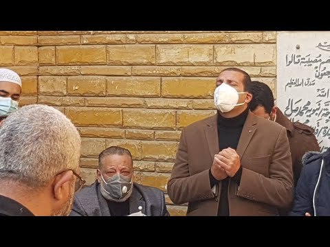 انهيار شقيق عبلة الكحلاوي وعمرو خالد خلال دعاء مؤثر للحبيب علي الجفري أثناء دفنها