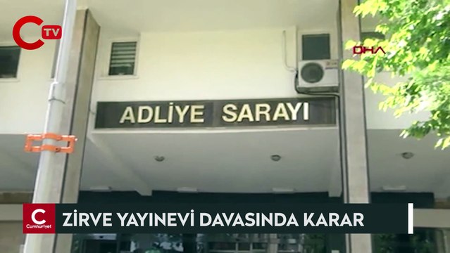 'Zirve Yayınevi' soruşturmasının 'kumpas' davası: 4 sanığa hapis