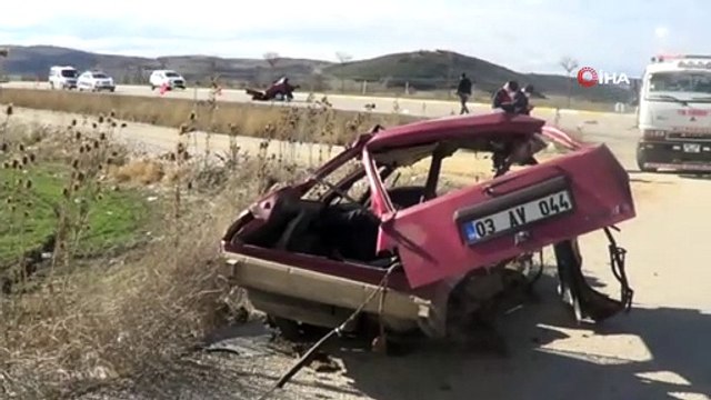 Ortadan ikiye bölünen Tofaş 1 kişiye mezar oldu