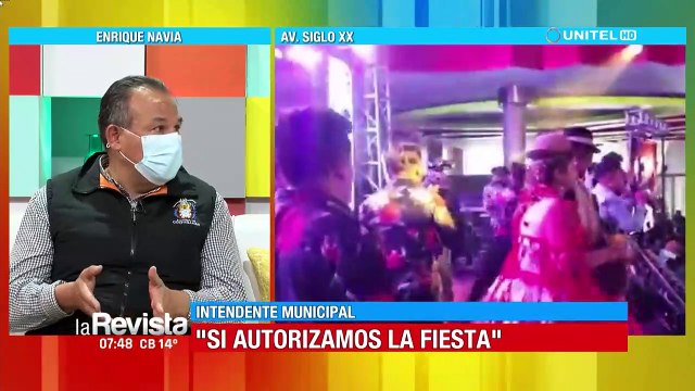 intendente municipal indica que el permiso de la fiesta intervenida fue revocado tras las nuevas restricciones dictadas por la alcaldía de Cochabamba