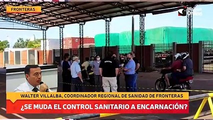 Se muda el control sanitario a Encarnación