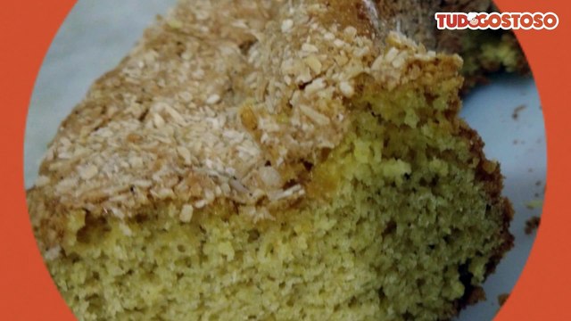 Bolo de fubá sem glúten e sem lactose