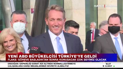 ABD'nin yeni büyükelçisi Türkiye'ye geldi