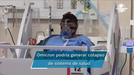 Reportan saturación de camas 96 hospitales