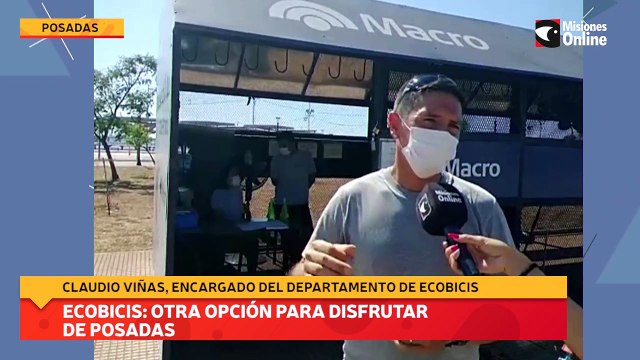 Ecobicis: otra opción para disfrutar de Posadas