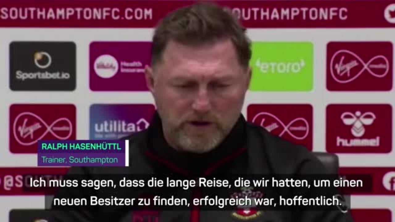 Hasenhüttl über neue Besitzer: 'Kennen sich aus'