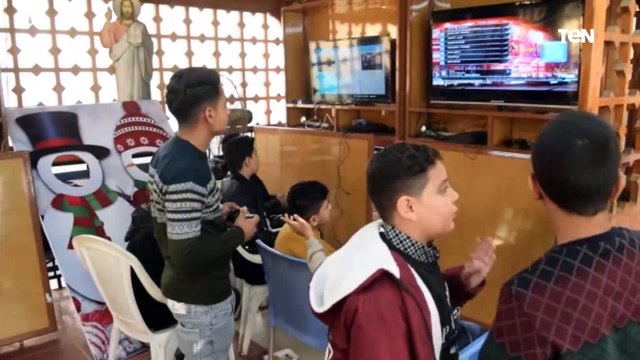 من داخل محافظة الدقهلية واحتفالات رائعة من الكبار والأطفال والشباب بـ عيد الميلاد المجيد