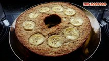 Bolo de Banana com Aveia Fitness