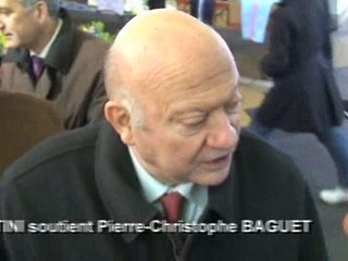 André SANTINI soutient Pierre-Christophe BAGUET