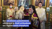 A Gaza, des chrétiens orthodoxes célèbrent Noël