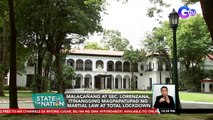 Malacañang at Sec. Lorenzana, itinangging magpapatupad ng martial law at total lockdown | SONA