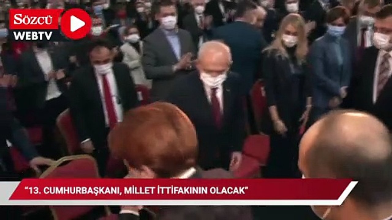 Kılıçdaroğlu ve Akşener’den ortak mesaj: 13. Cumhurbaşkanı, Millet İttifakı’nın adayı olacak