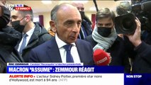 Pour Éric Zemmour, Emmanuel Macron veut 