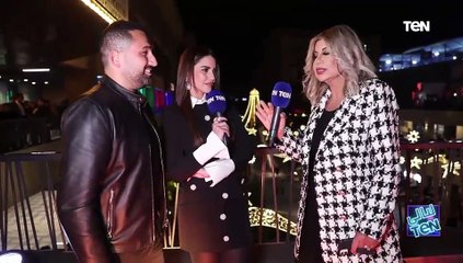 بكلمات كلها حب.. درة مع زوجها لأول مرة على شاشة TeN وهيقولنا 2021 كانت مختلفة إزاي بعد جوازه منها