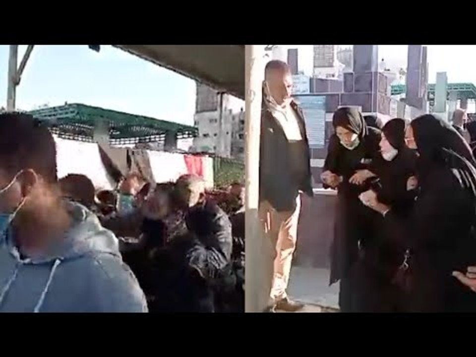 انهيار ابنة البدري فرغلي أثناء تشييع الجنازة