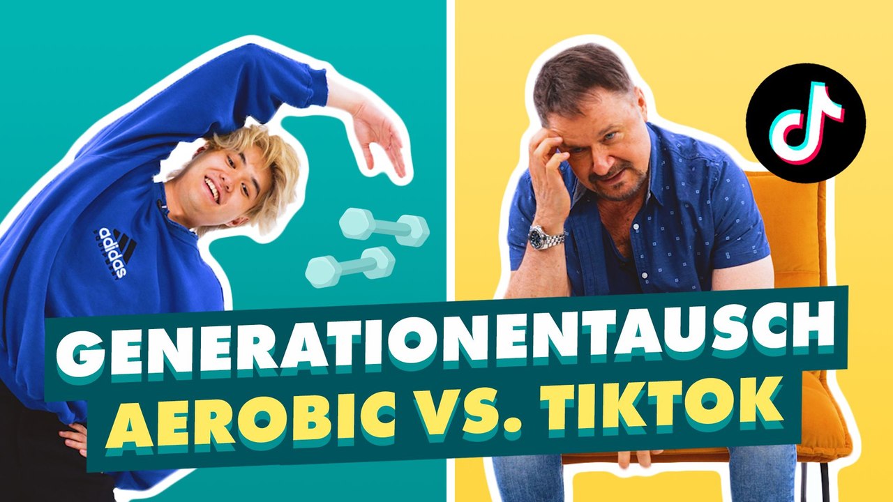 Generationentausch: aerobic vs. tiktok!