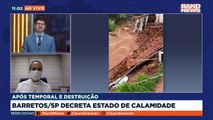 A prefeita de Barretos, Paula Lemos, conversou com o BandNews TV sobre a a crise enfrentada pela cidade causada pelas fortes chuvas.
