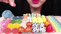 ASMR BASKETBALL, BASEBALL, SOCCER BALL, TENNIS, RAINBOW JELLY GUMMY, MUKBANG