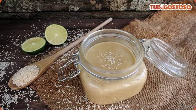 Molho de tahine para salada