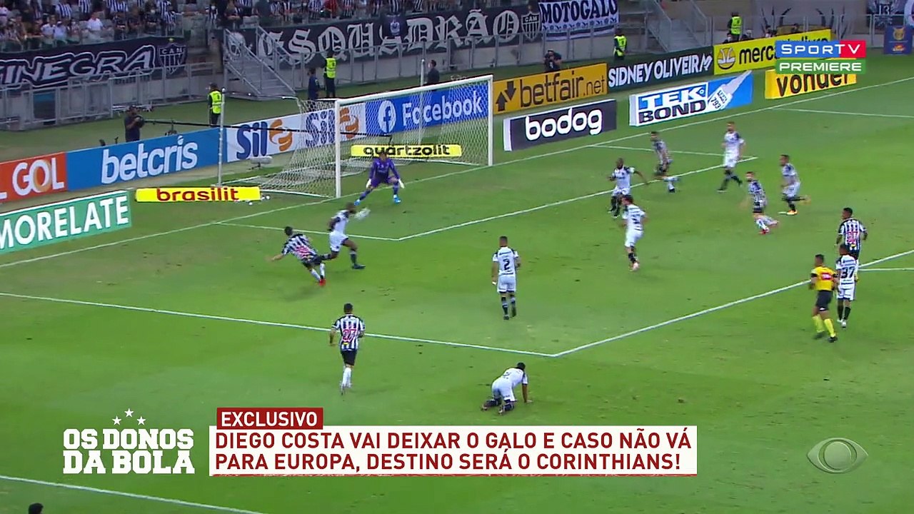 Diego Costa acertou a rescisão de contrato com o Atlético-MG e não continua no Galo em 2022. Agora, a briga fica entre Corinthians e dois clubes europeus. Pra onde o centroavante vai?#OsDonosdaBola