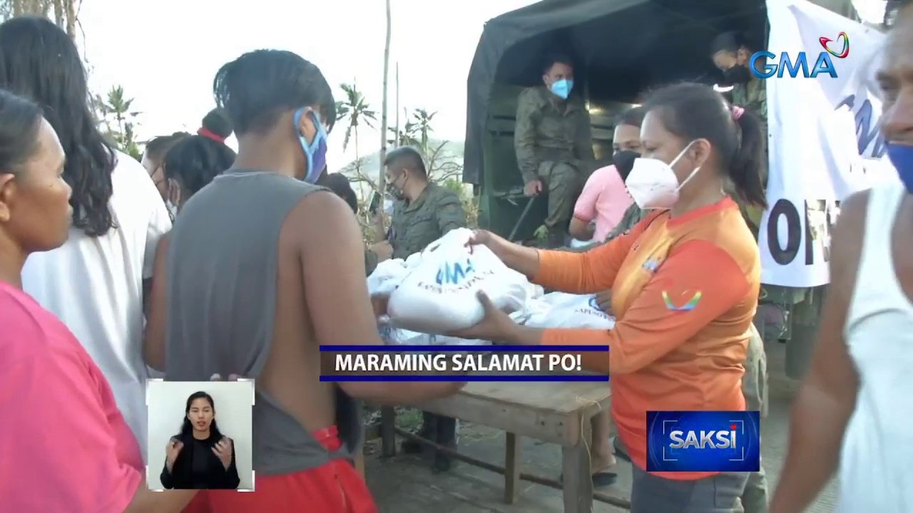 Aabot sa 110,000 indibidwal na sinalanta ng Bagyong Odette sa iba't ibang probinsya... | Saksi