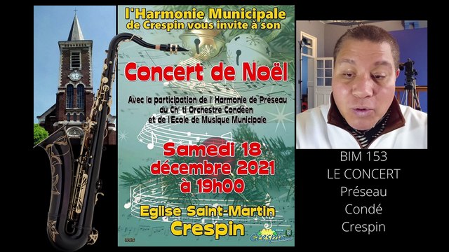 La Bimensuelle 153 de Crespin Télévision (Spécial Concert de Noël de l'Harmonie Municipale)