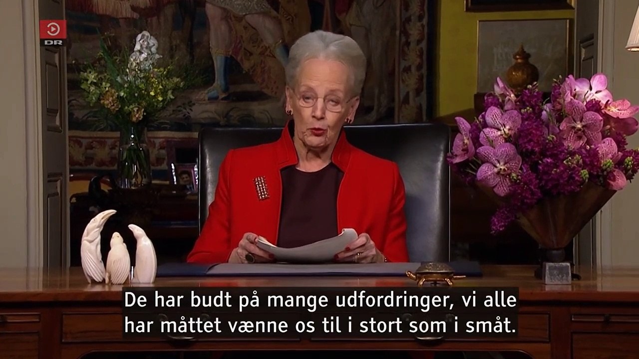 Dronningens Nytårstale | 31 December 2021 | DRTV @ Danmarks Radio