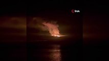 Galapagos Adaları'ndaki yanardağ yeniden faaliyete geçti