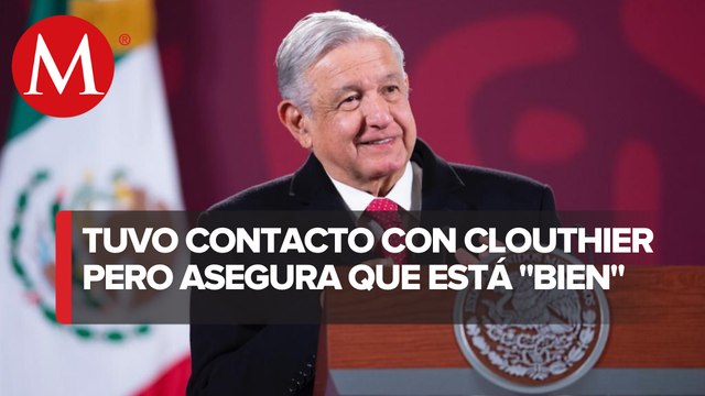 Estoy bien, no tengo síntomas: AMLO tras contacto con Tatiana Clouthier por covid-19