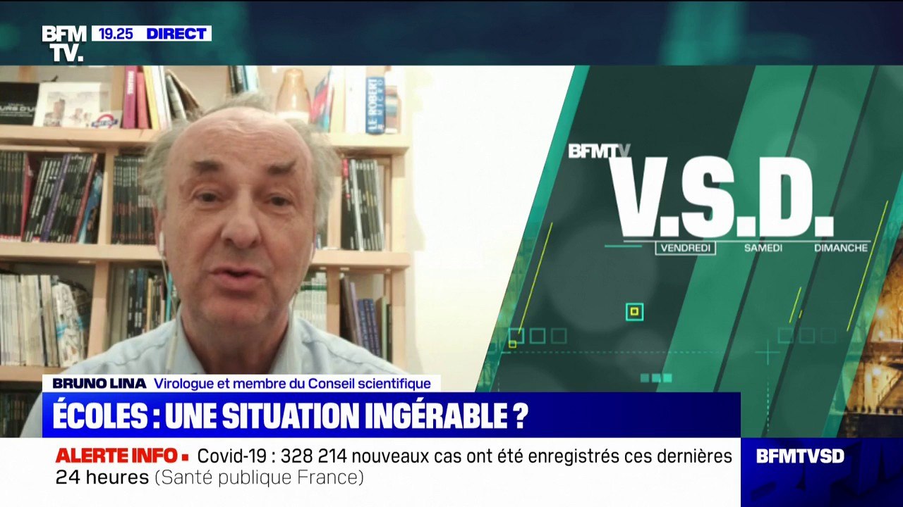 Bruno Lina, virologue et membre du Conseil scientifique: "Les enfants participent de façon très importante à la diffusion du virus"