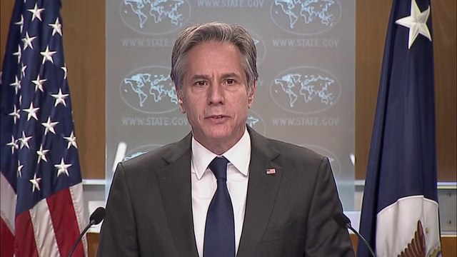 كلمة لوزير الخارجية الأميركي أنتوني بلينكن حول التطورات الروسية الأوكرانية