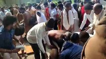 Car collided during Vihar, two Jain monks injured