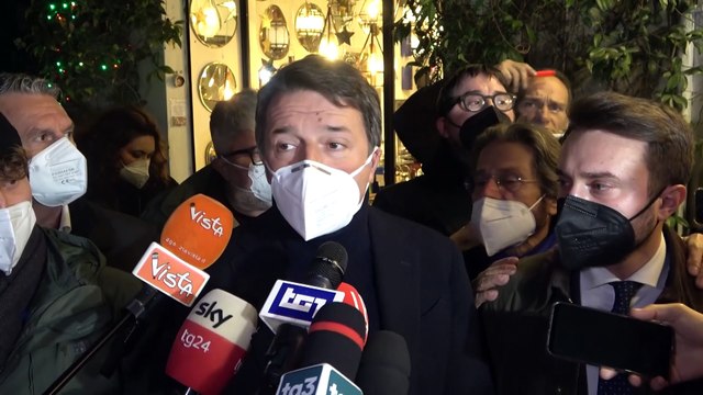 Quirinale, Renzi sibillino: Avanti con Draghi ma non specifica se al governo o al colle