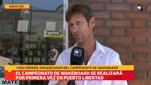 El campeonato de wakeboard se realizará por primera vez en Puerto Libertad