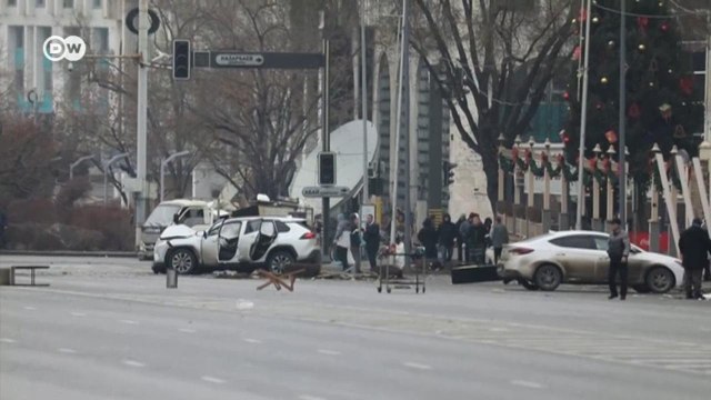 Ситуация в Казахстане: зачистка террористов в Алма-Ате и стрельба на поражение (07.01.2022)