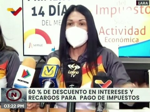 Lara | SEMAT establece 20% de descuento en impuestos sobre inmuebles y vehículos
